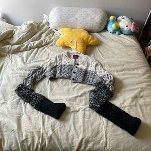 heaven marc jacobs knit miniature cardigan size small